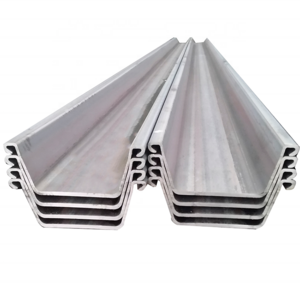 Xinghe   High Quality Low Price Durable Vinyl Steel Sheet Pile Type 2 Type 3