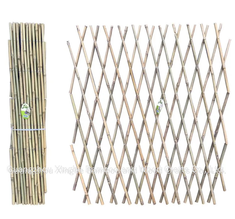 Natural Handmade Bamboo Fence garden bamboo roll Fence Tonkin bamboo Trellis