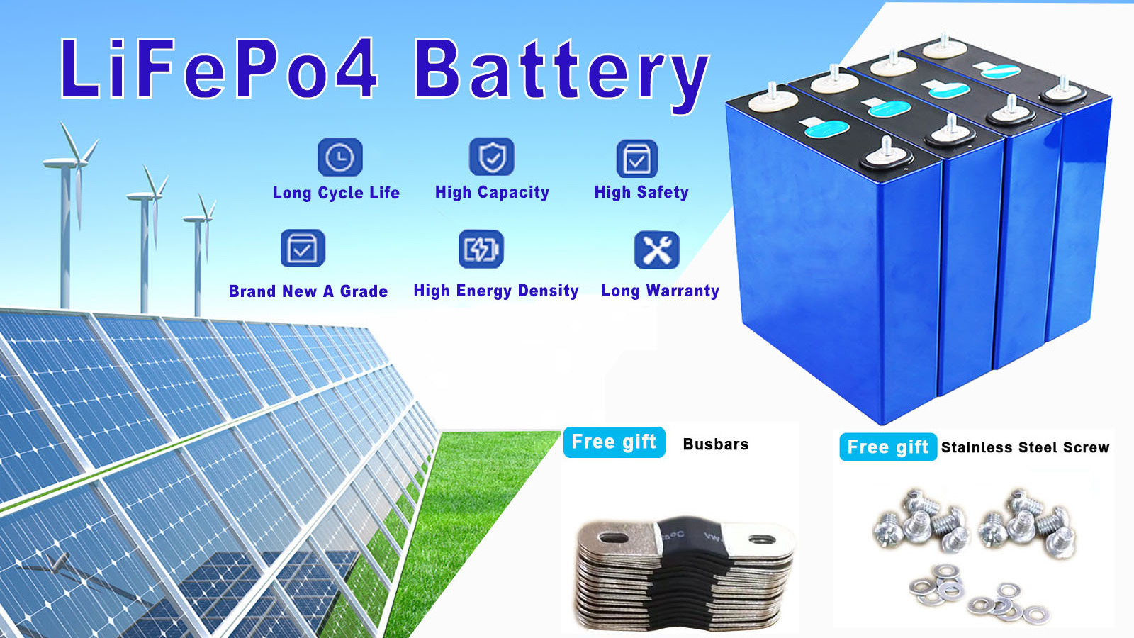 9000 cycle CALB 3.2V 280AH Prismatic Brand New Lifepo4 Battery Cell 280ah LFP Original Cell Solar Lifepo4 Cell CALB 3.2V 280ah