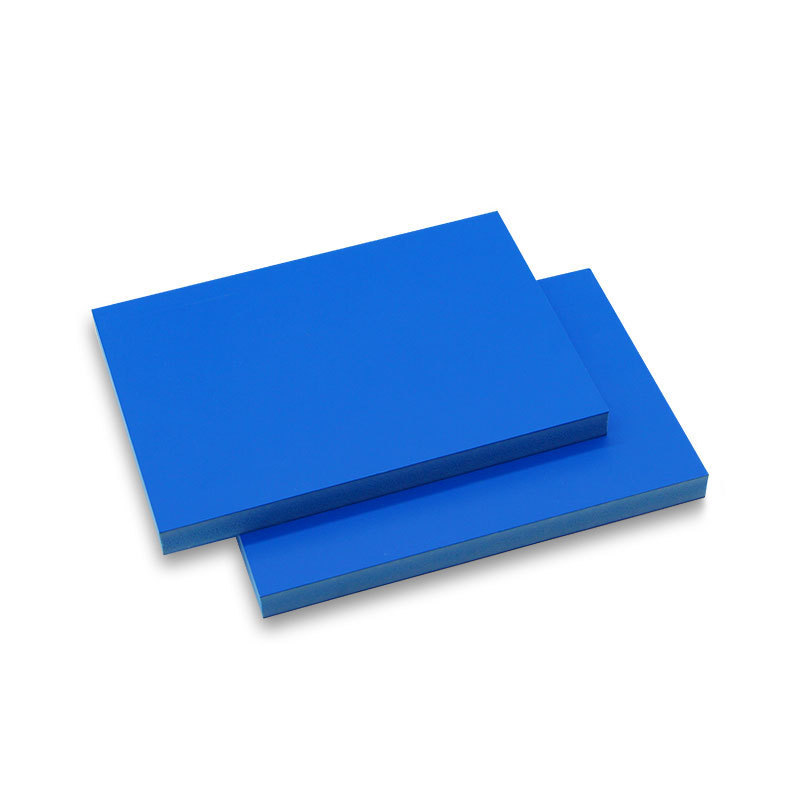 Blue PVC colored plate fish tank board pvc foam board plastic trim