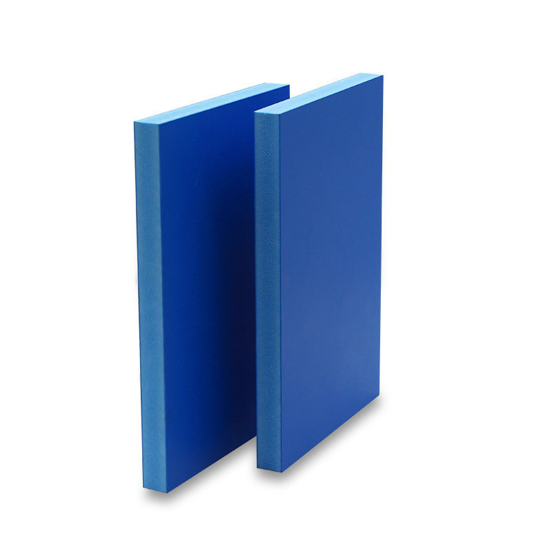 Blue PVC colored plate fish tank board pvc foam board plastic trim