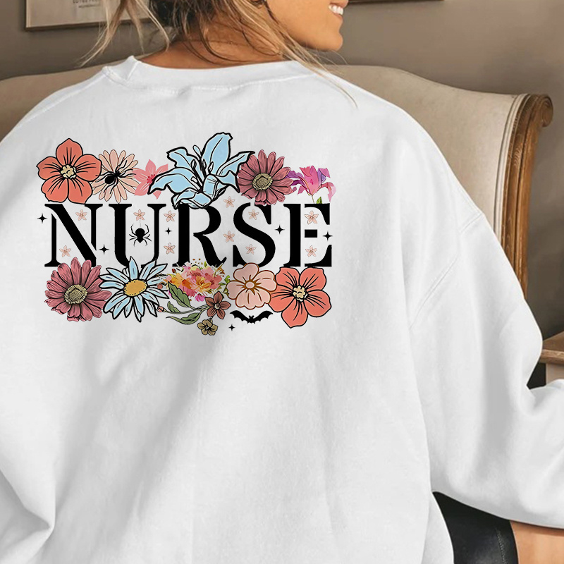 Wholesale Custom Nurse Heat Transfer Sheets Vinyl Heat Press Transfer Designs Iron On Stickers Logo For Clothing