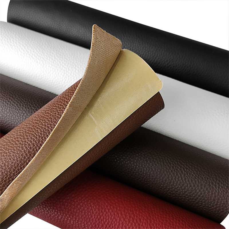 30*135cm litchi grain synthetic leather custom leather embossing designer embossed faux leather