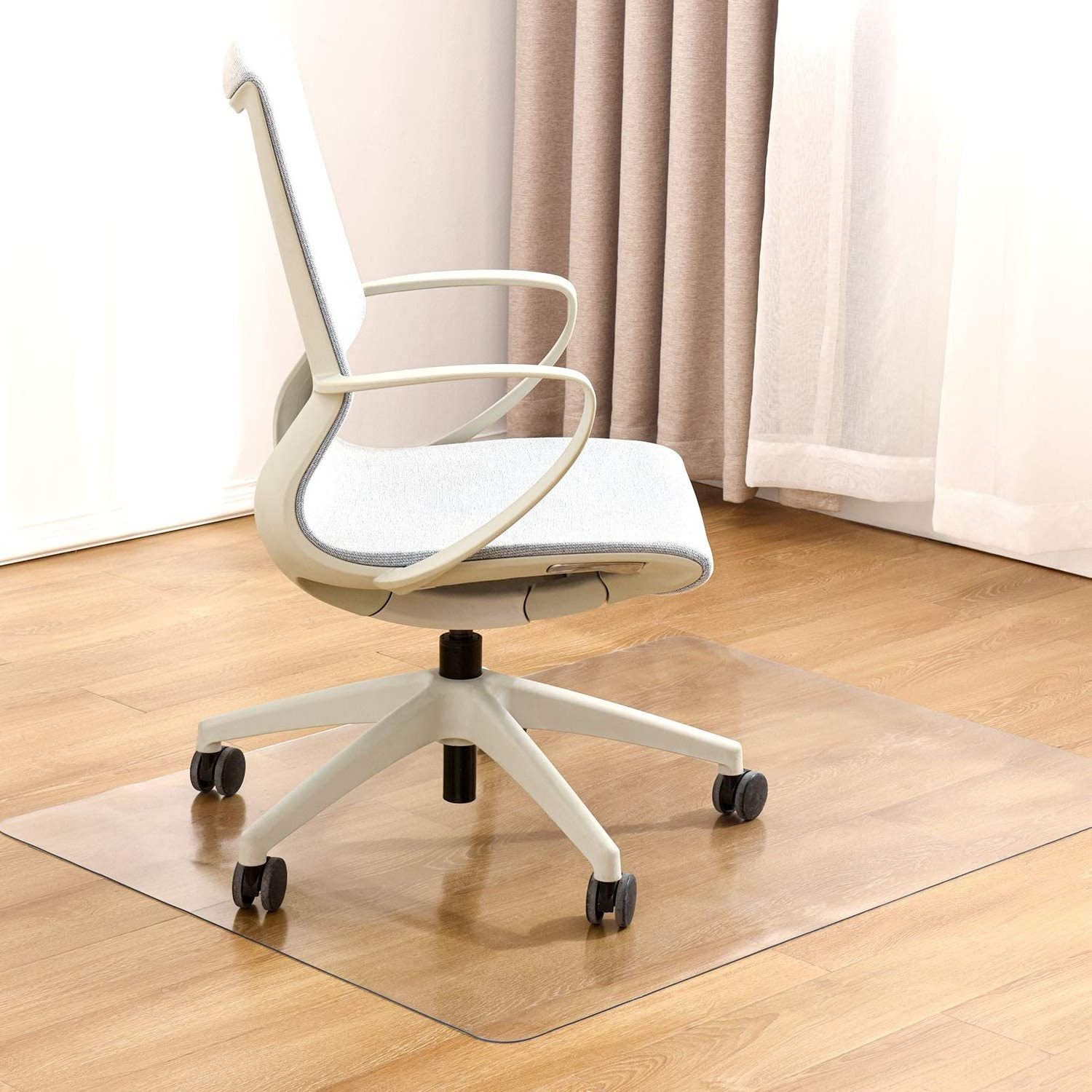 New Super Hot Sell Wholesale Office Pvc Anti-slip Transparent Carpet Chair Mat With Lip Vinyl Chair Mat