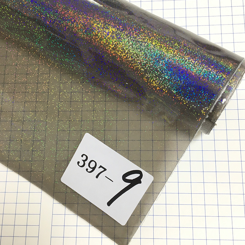 wholesale 0.4mm solid color bright spot vinyl fabric clear pvc film