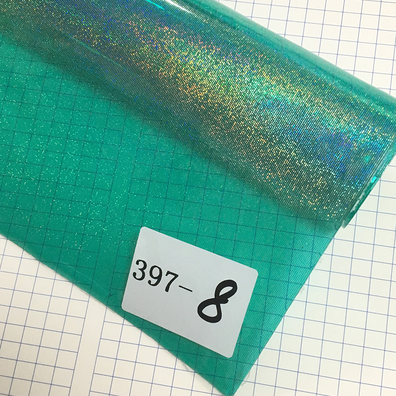 wholesale 0.4mm solid color bright spot vinyl fabric clear pvc film