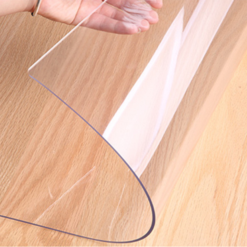 1.5mm Various SIzes Plastic Table Mat Transparent Table Cloth Cheap Wholesale Tablecloths Desk Cover Mat