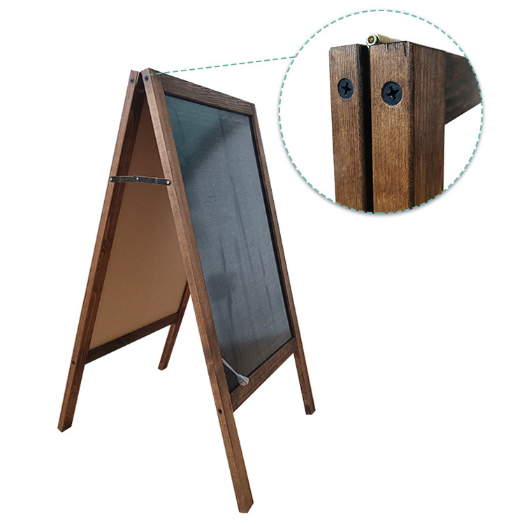 Drawing Board Blackboard Stand Children Wooden Blackboard