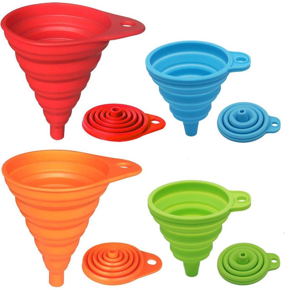 LFGB Certification  Silicone Collapsible Funnel