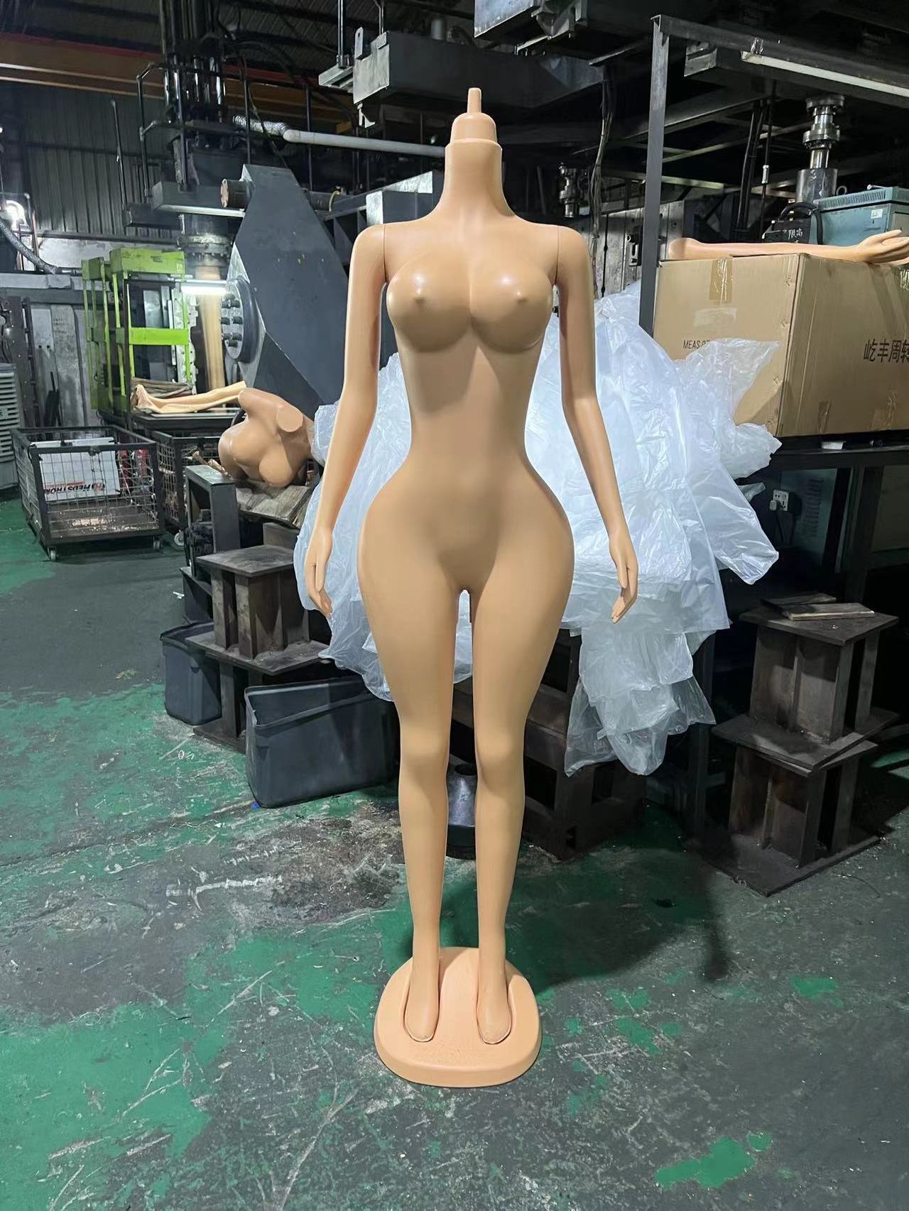 Big hip sexy plastic mannequin brazilian style butt mannequin plus size female mannequin big bust ass manikin