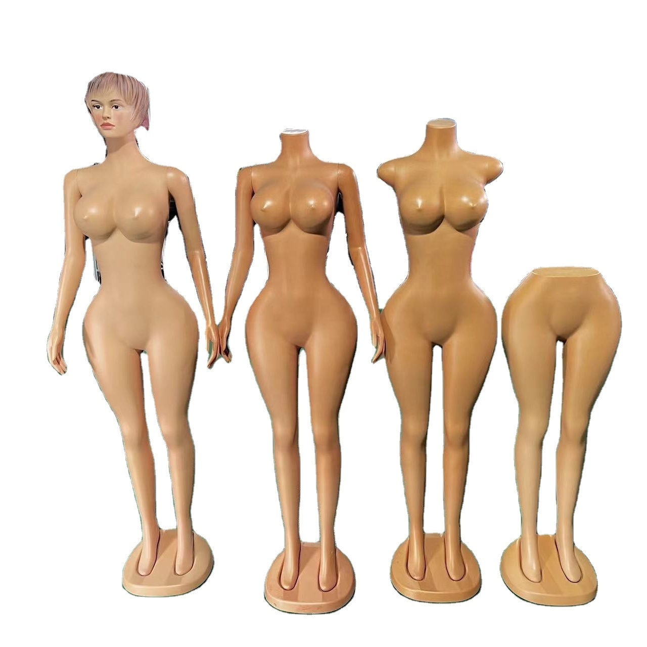 Big hip sexy plastic mannequin brazilian style butt mannequin plus size female mannequin big bust ass manikin