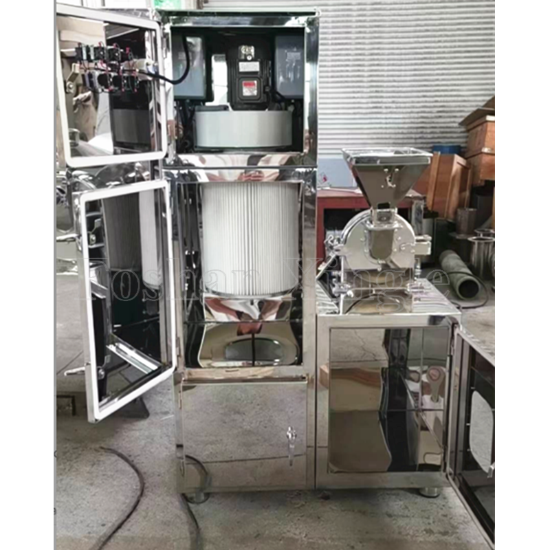 Fine Stainless Steel Rosemary Pulverizer Dry Chili Grinder Moringa Leaf Powder Grinding Making Machine