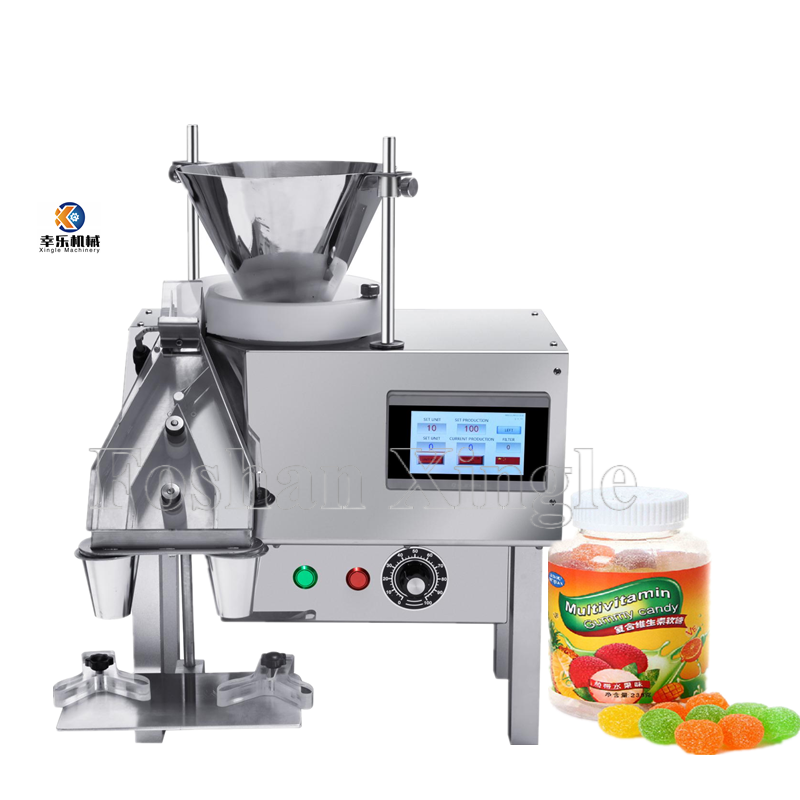 Bottling Gummy Candy High Accurate Bottle Electronic Semi Auto Capsule Softgel  Counting Machine Tablet Counter