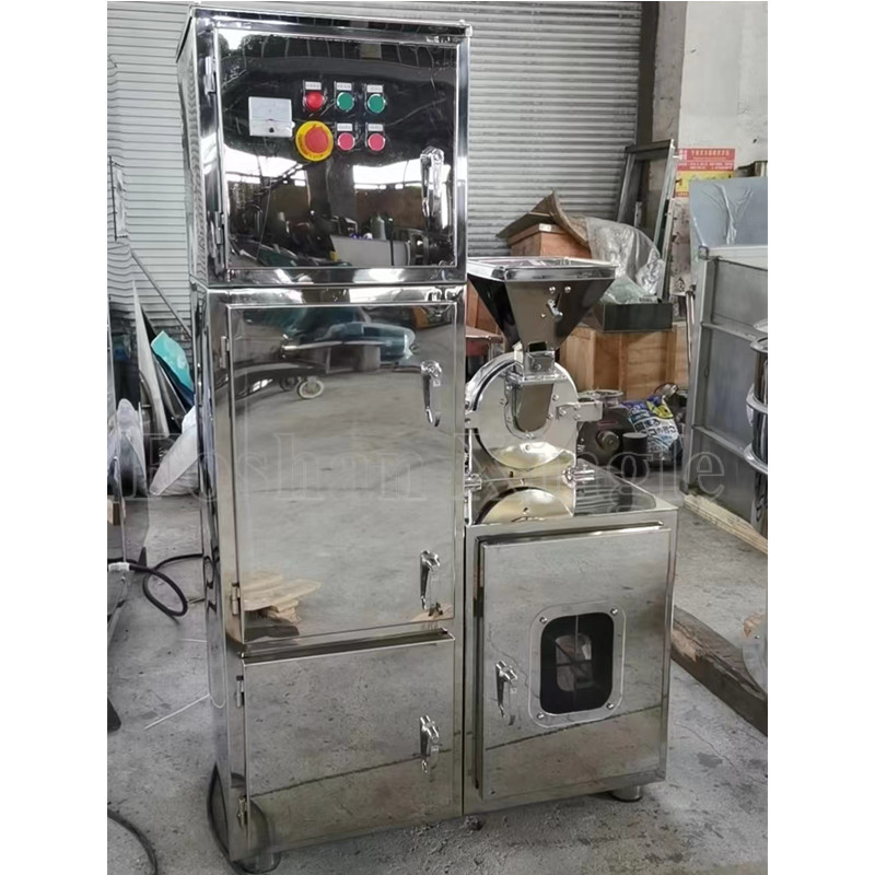 Fine Stainless Steel Rosemary Pulverizer Dry Chili Grinder Moringa Leaf Powder Grinding Making Machine