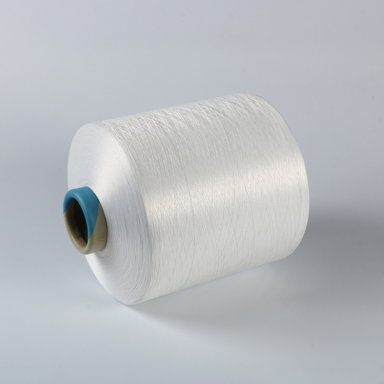 dty recycled 50d-150d black polyester yarn plastic yarn grs polyester Regenerated recycled yarn for weaving ribbon label