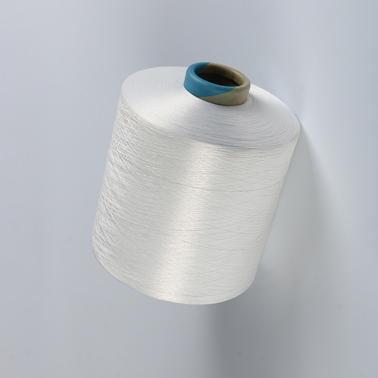 dty recycled 50d-150d black polyester yarn plastic yarn grs polyester Regenerated recycled yarn for weaving ribbon label