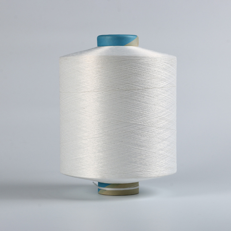 dty recycled 50d-150d black polyester yarn plastic yarn grs polyester Regenerated recycled yarn for weaving ribbon label