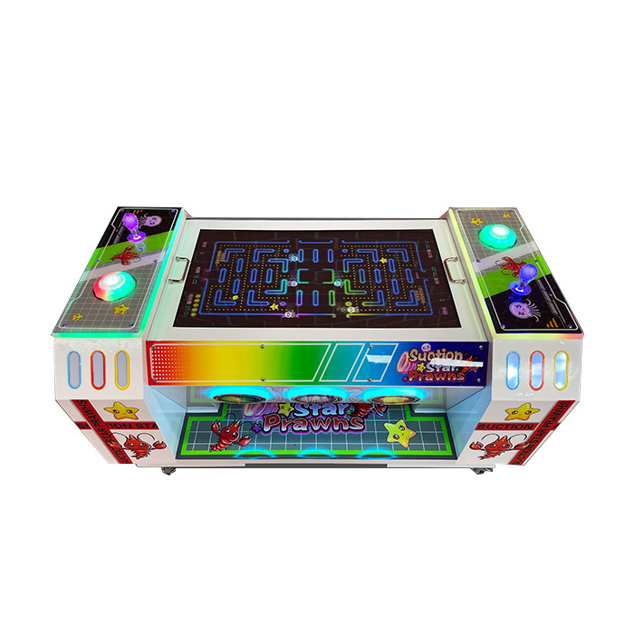 Coin operated video table top 2 players battle fighting arcade game machine