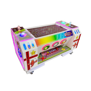 Coin operated video table top 2 players battle fighting arcade game machine