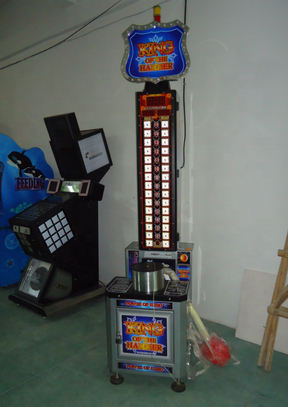 King of the Hammer coin operated ticket redemption boxing game machine arcade boxing game machine