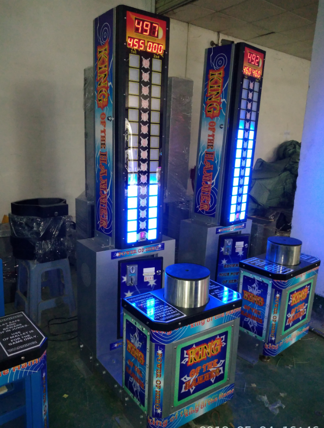 King of the Hammer coin operated ticket redemption boxing game machine arcade boxing game machine