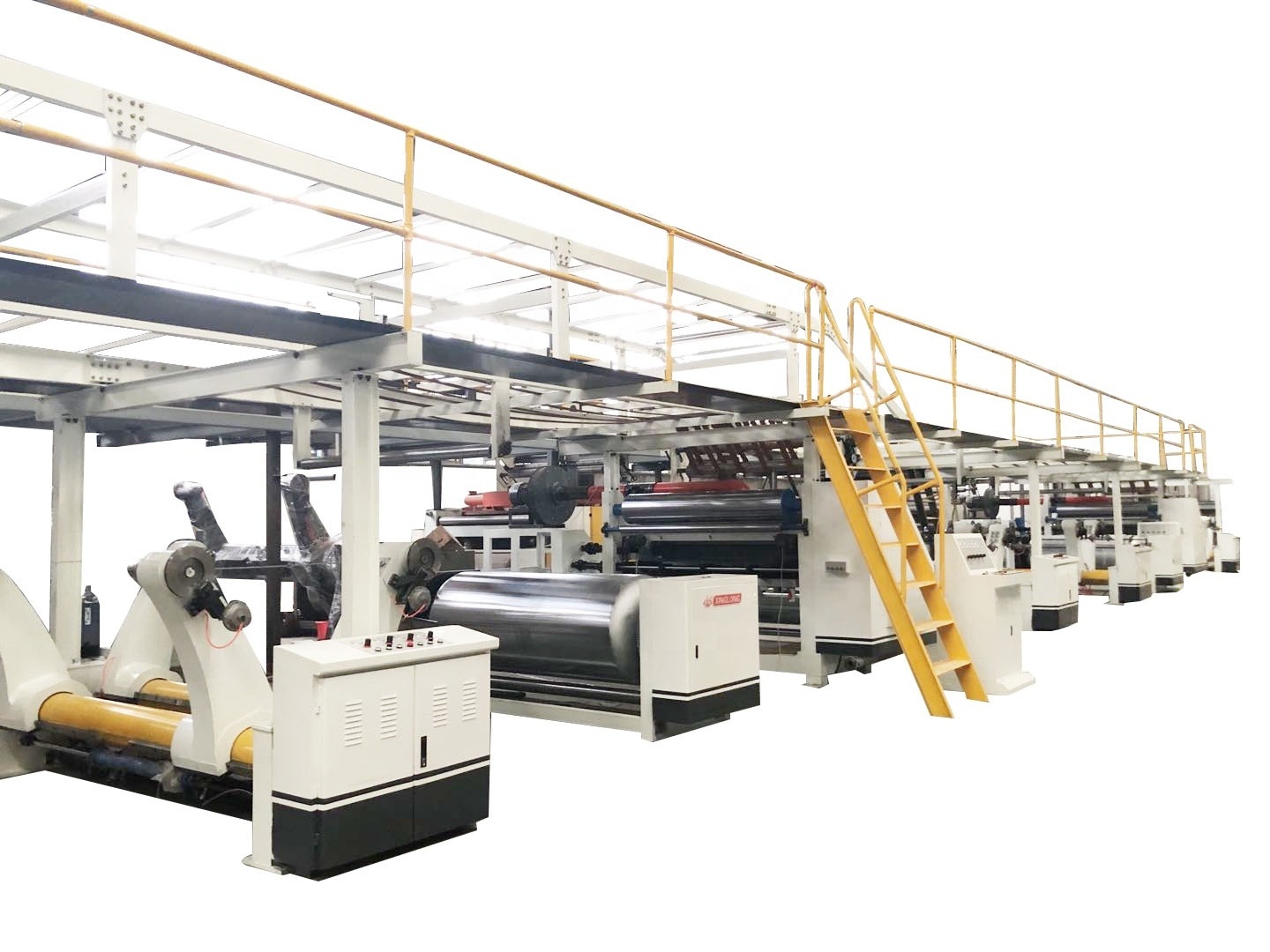 Used Corrugated cardboard production line second hand carton box making machine corrugation machine