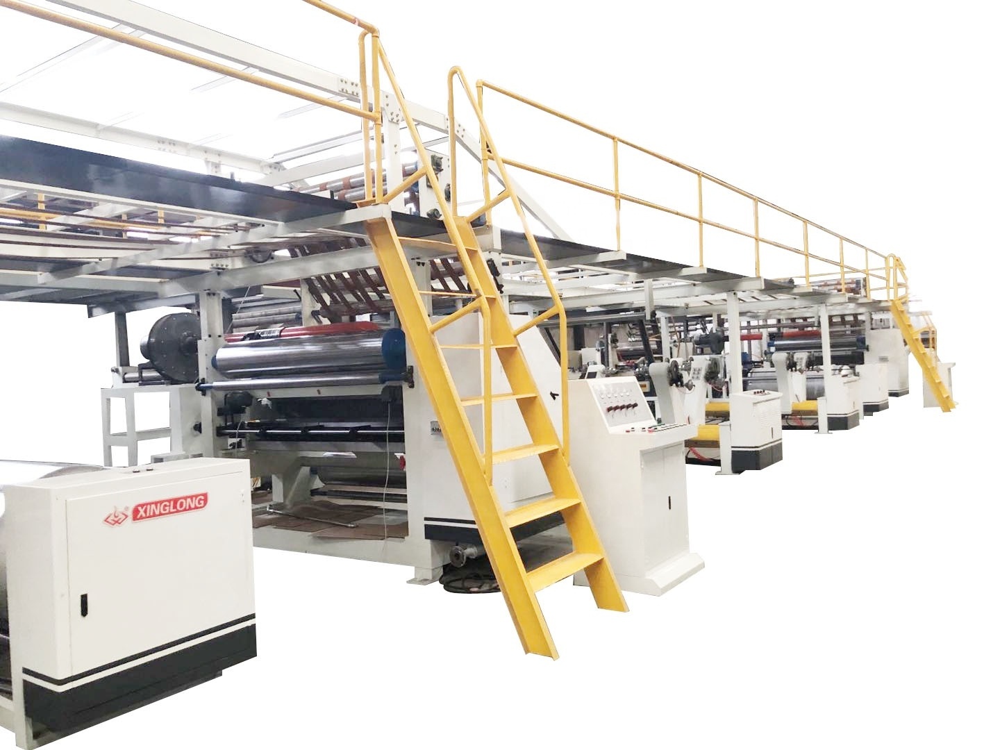 Automatic Corrugated carton box making machine / corrugation sheet production line in Russia market