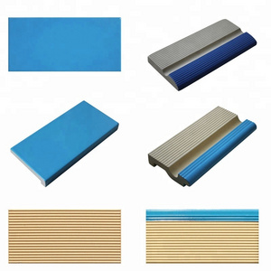 International standard China outdoor cheap ceramic non-slip bullnose swimming pool edge trim rubber tile