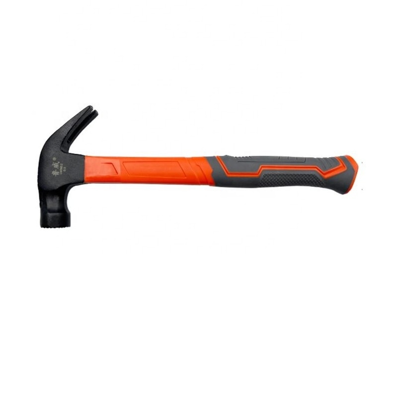 High Carbon Steel Anti-Slip Adhesive Handle Steel Pipe Claw Hammer