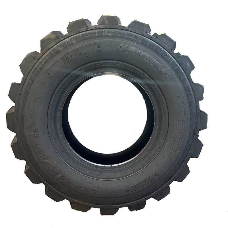 Wholesale new biased nylon slip steering loader tires 12.5/80-18 high quality tires sks-3,sks-4 models