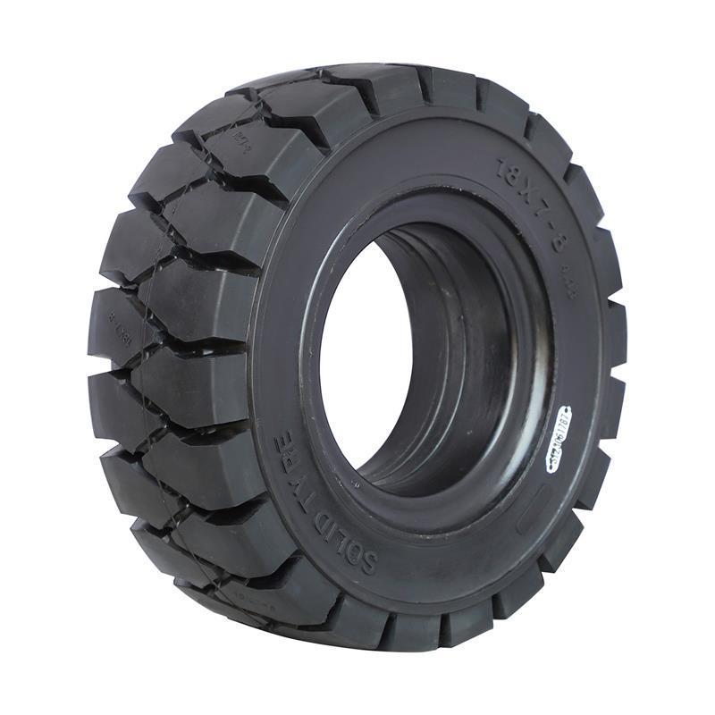 Industrial Tyres 18x7-8 Forklift Solid Rubber Tire with 4.33R-8 steel rims