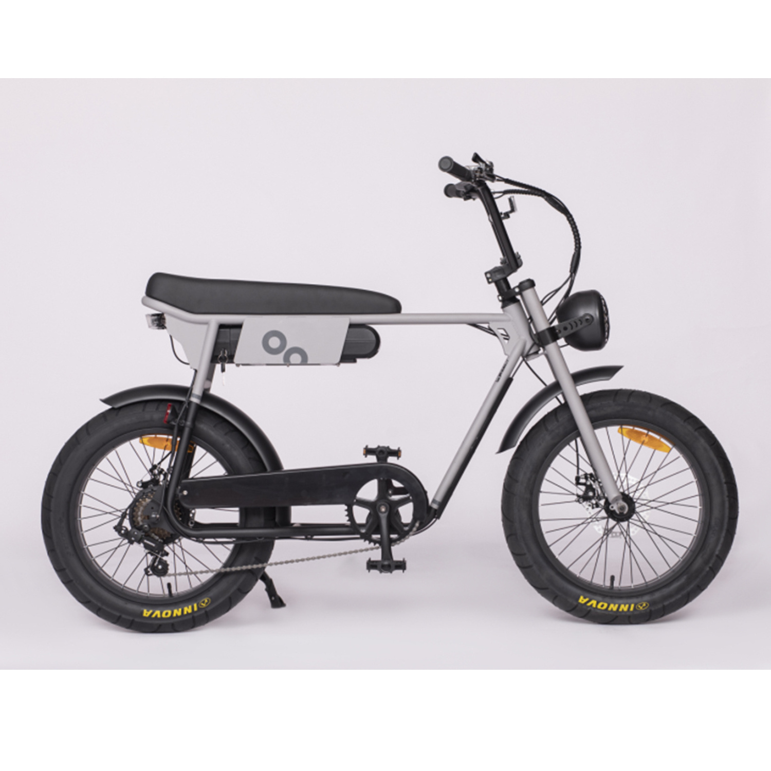 Retro MTB long range 73 electric bike full suspension fatbike 20 step through fat tire Moped ebike