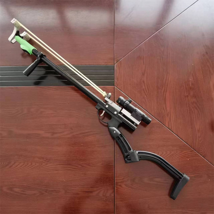 Professional slingshots for Adults, Hunting Telescopic Rod Laser Slingshot with, high Power Slingshot Catapult for Competition