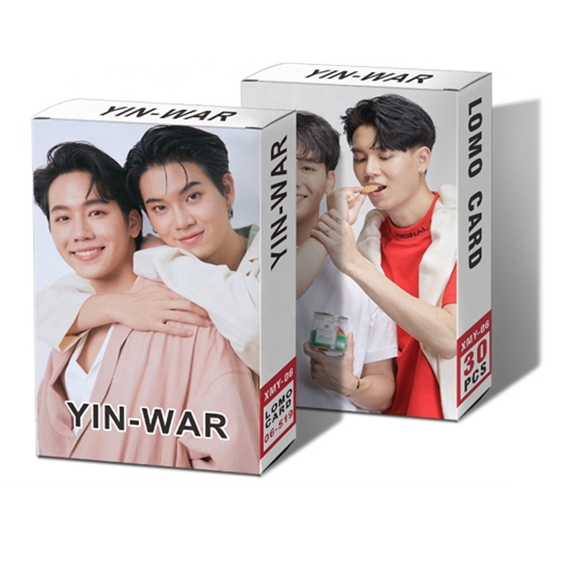 Spot  cards around Taixing BNK48 Frankdrake KristPerawat 30 single-sided LOMO cards Gift Card