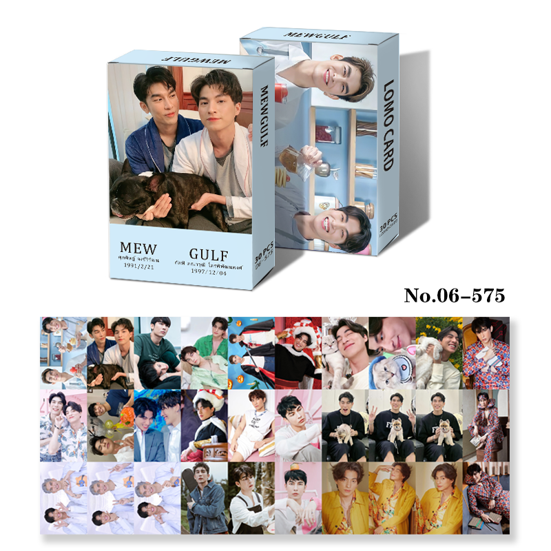 New Thai Star idol 30pcs/box F4 MEWGULF TAY GUN BRIGHT WIN paper crafts lomocards gifts LOMO card