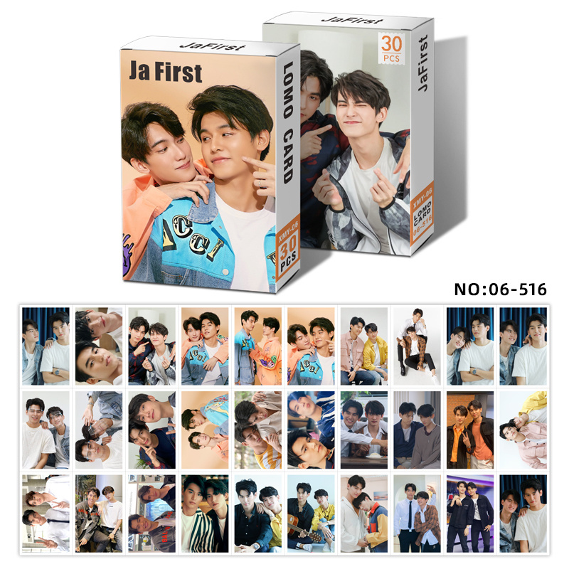 Spot  cards around Taixing BNK48 Frankdrake KristPerawat 30 single-sided LOMO cards Gift Card