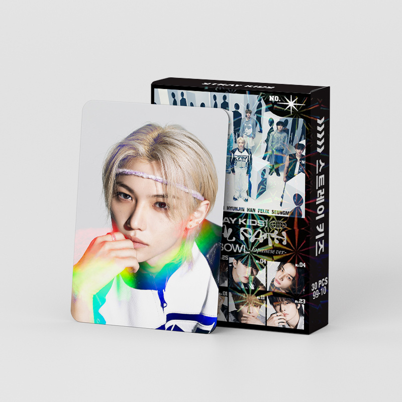 Factory High Quality KPOP Idol 30 Hologram Photo Card LOMO Card Series Souvenir Card