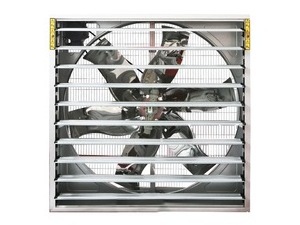 36 42 48 54 Inch Large air flow Industrial Poultry Ventilation Exhaust Fan With Shutter