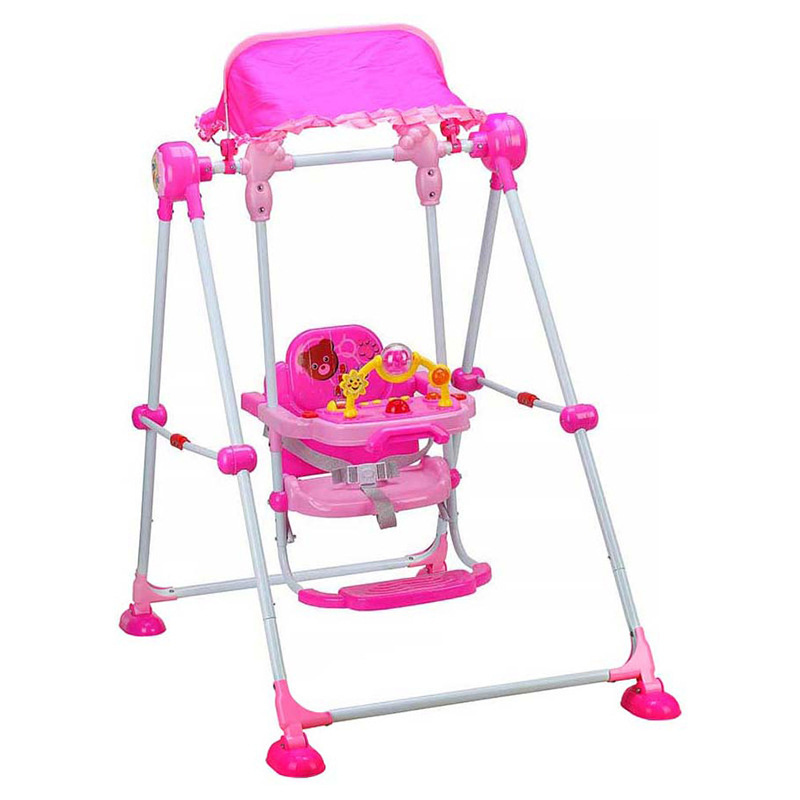 Wholesale Kids Garden Plastic Single Swing Standing Toddler Swings with Canopy