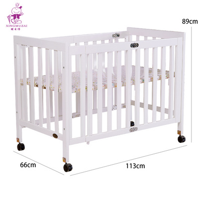 Luxury Royal Designer Swing Bed Foldable Baby Cot Bed With Srawers Baby Sleeping Basket