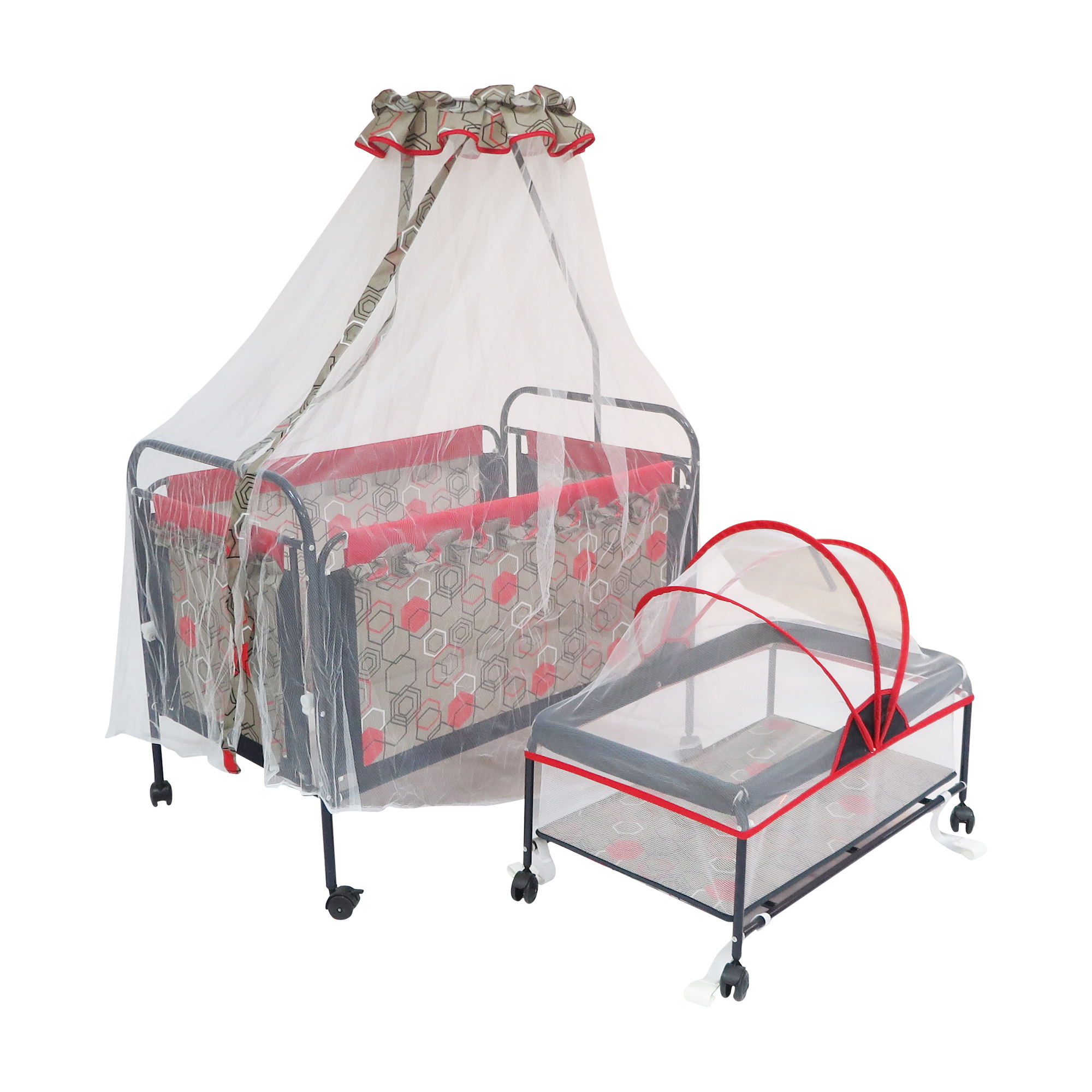 High Quality Toddler Baby Beds For New Born Iron baby Cradle Swing