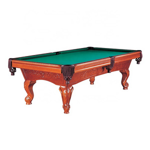 8 ft  billiard table Pool Table Solid Wood carved billiard  pool table