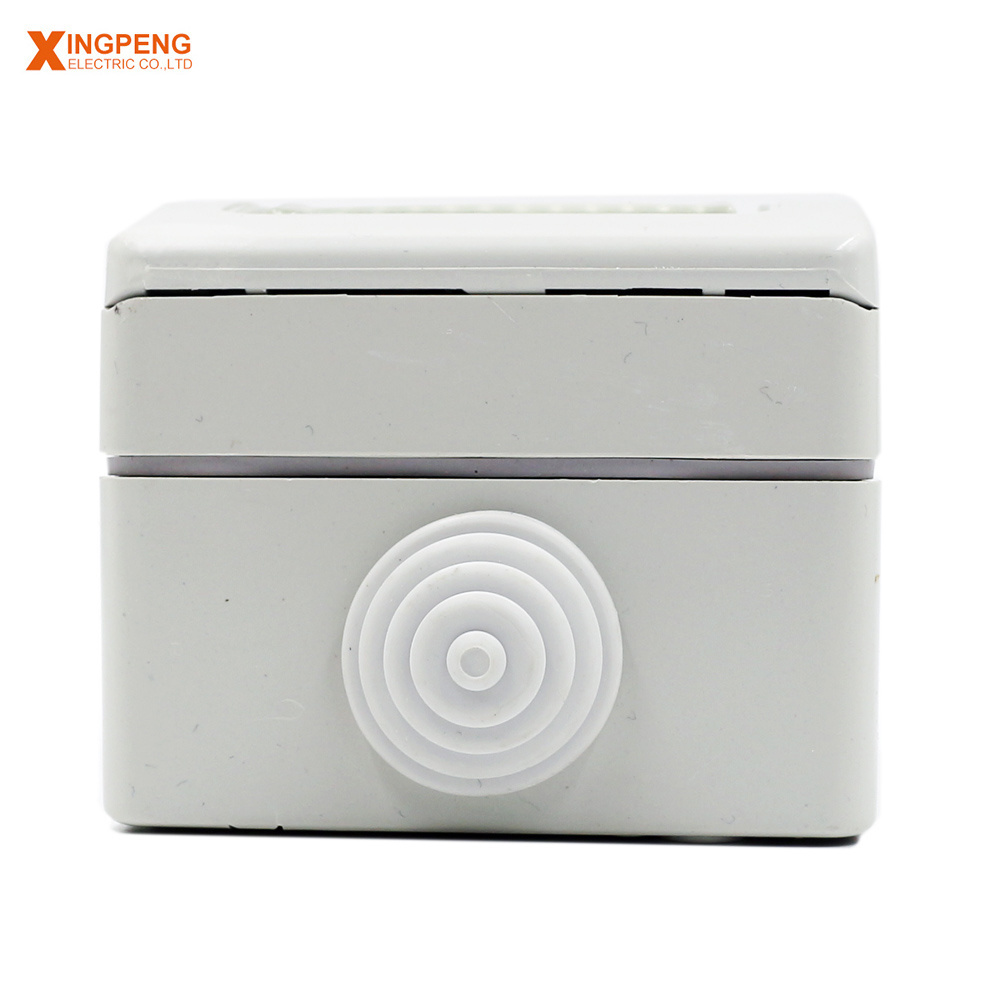 Waterproof Electrical Plastic Distribution Box IP66 Rustproof Outdoor Wall Switch Box