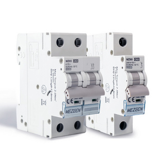 MEZEEN Miniature Circuit Breaker 2 Pole Air Switch MCB-MZ65 Double Pole 1A~63A AC 230V/400V 6kA 10kA C65 MCB Breaker