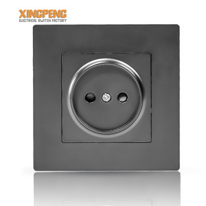 86*86mm European electrical Outlet ceiling mounted socket outlet electric smart switches and sockets