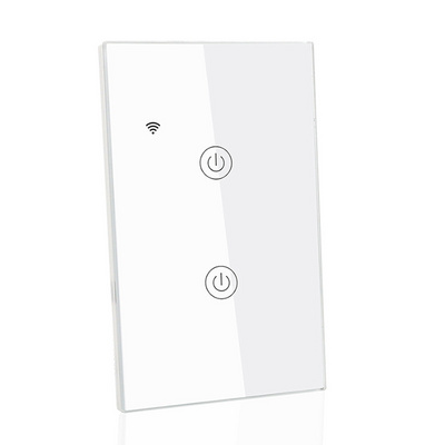 US Smart Switches Work With Wifi Homekit Control 1 Gang 2 Gang Smart Touch Wall Light Switch 3 Way