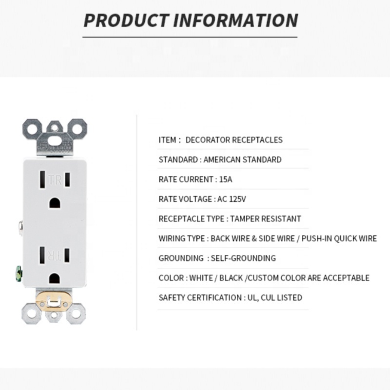 2gang 16-20a universal socket  night light socket  homekit socket