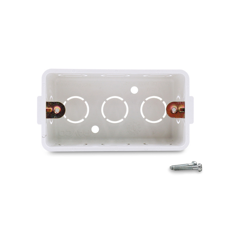 Switches Sockets Junction Box South American Standard 118 Type Switch Box Flush Mounting Box