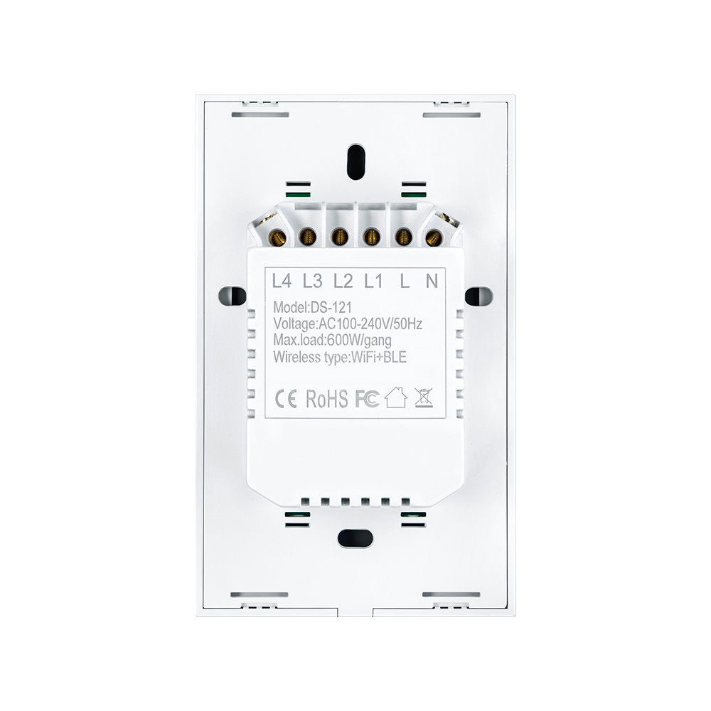 US Smart Switches Work With Wifi Homekit Control 1 Gang 2 Gang Smart Touch Wall Light Switch 3 Way