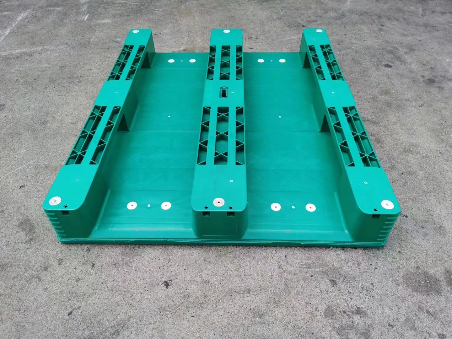 Forklift Pallet Warehouse Racking Transport Packaging Plastic Pallets With Steel Reinforcement warehouse pallet